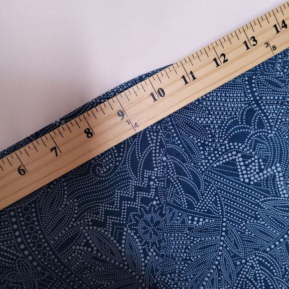 Tori Richard Hawaiian Shirt Mens Medium Blue Paisley AOP - Picture 8 of 11